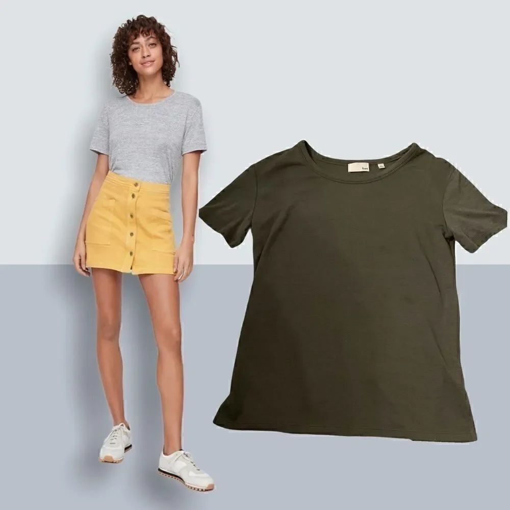 XS Army Green Wilfred Free Divina T-Shirt